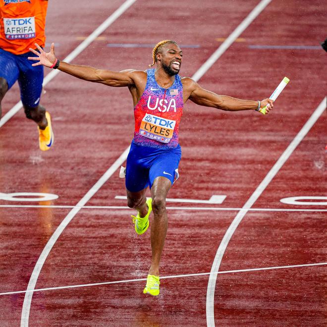 历史第5快成绩！世锦赛男子4×100接力